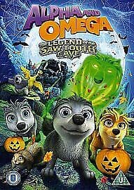 Alpha And Omega: The Legend Of The Saw Tooth Cave DVD (2014) Richard Rich Cert Pre-Owned Region 2
