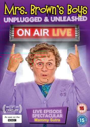 Mrs Brown’s Boys: Unplugged And Unleashed - On Air Live DVD (2016) Brendan Pre-Owned Region 2