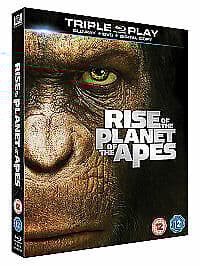 Rise Of The Planet Of The Apes Blu-ray (2011) James Franco, Wyatt (DIR) Cert 12 Pre-Owned Region 2