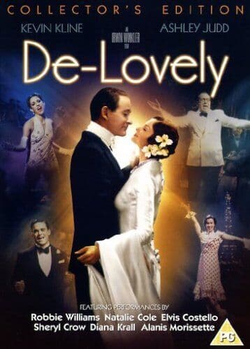 De-lovely DVD (2005) Kevin Kline, Winkler (DIR) Cert PG Pre-Owned Region 2