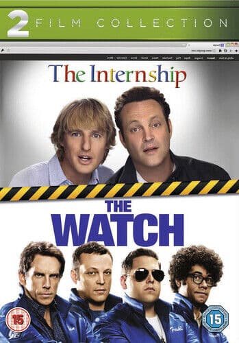 The Internship/The Watch DVD (2014) Vince Vaughn, Schaffer (DIR) Cert 15 2 Pre-Owned Region 2