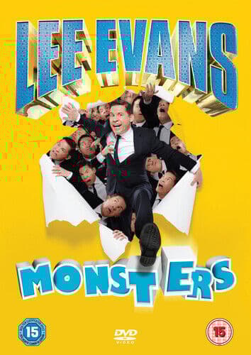 Lee Evans: Monsters DVD (2014) Lee Evans Cert 15 Pre-Owned Region 2