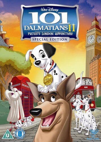 101 Dalmatians 2 - Patch’s London Adventure DVD (2008) Brian Smith, Kammerud Pre-Owned Region 2