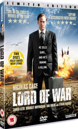 Lord Of War DVD (2006) Nicolas Cage, Niccol (DIR) Cert 18 Pre-Owned Region 2