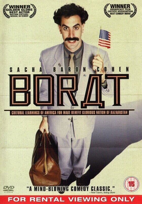 Borat DVD (2007) Sacha Baron Cohen, Charles (DIR) Cert 15 Pre-Owned Region 2