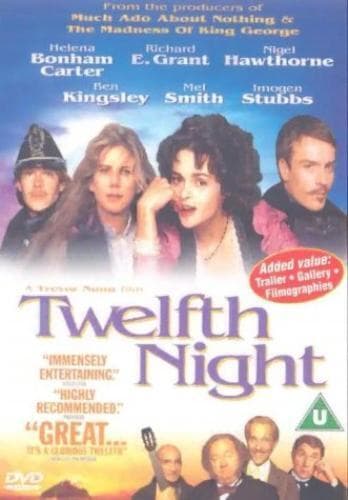 Twelfth Night DVD (2001) Helena Bonham Carter, Nunn (DIR) Cert U Pre-Owned Region 2