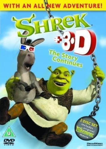 Shrek/Shrek: The Story Continues (3D) DVD (2006) Andrew Adamson Cert U Pre-Owned Region 2