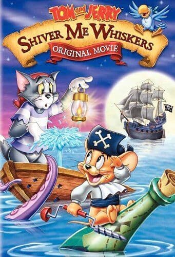 Tom And Jerry: Shiver Me Whiskers - the Movie DVD (2007) Scott Jeralds Cert U Pre-Owned Region 2