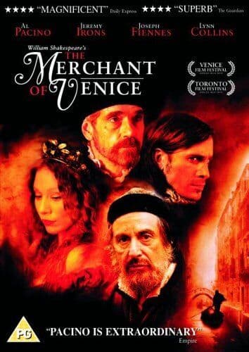 The Merchant Of Venice DVD (2005) Al Pacino, Radford (DIR) Cert PG Pre-Owned Region 2