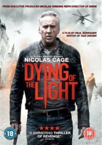 Dying Of The Light DVD (2015) Nicolas Cage, Schrader (DIR) Cert 15 Pre-Owned Region 2