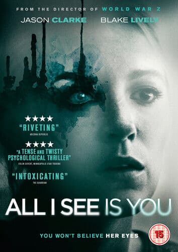 All I See Is You DVD (2018) Blake Lively, Forster (DIR) Cert 15 Pre-Owned Region 2