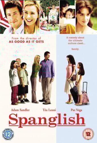 Spanglish DVD (2005) Adam Sandler, Brooks (DIR) Cert 12 Pre-Owned Region 2