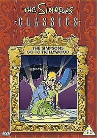 The Simpsons: The Simpsons Go To Hollywood DVD (2003) Pete Michels Cert PG Pre-Owned Region 2