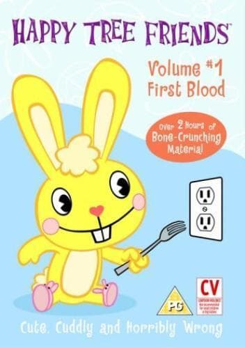 Happy Tree Friends: Volume 1 - First Blood DVD (2003) Cert 12 Pre-Owned Region 2