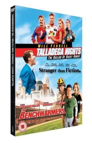 The Benchwarmers/Talladega Nights/Stranger Than Fiction DVD (2007) Maggie Pre-Owned Region 2