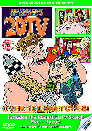 2D TV: The Complete Series 4 DVD (2005) Tim Searle Cert 12 Pre-Owned Region 2