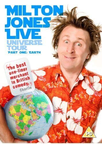 Milton Jones: Live Universe Tour Part 1 - Earth DVD (2010) Milton Jones Cert PG Pre-Owned Region 2