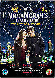 Nick And Norah’s Infinite Playlist DVD (2009) Michael Cera, Sollett (DIR) Cert Pre-Owned Region 2