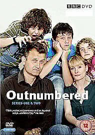 Outnumbered: Series 1 And 2 DVD (2009) Hugh Dennis Cert 12 3 Discs Pre-Owned Region 2