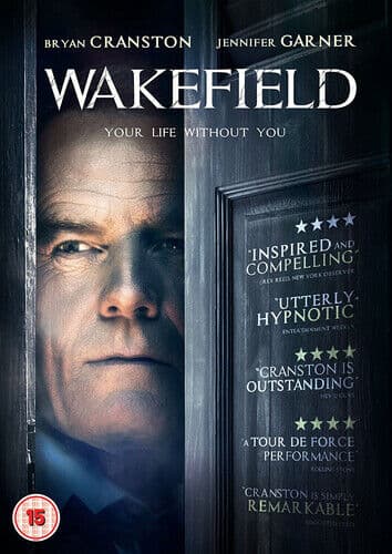 Wakefield DVD (2017) Bryan Cranston, Swicord (DIR) Cert 15 Pre-Owned Region 2