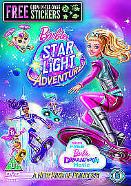 Barbie: Star Light Adventure DVD (2016) Collette Sunderman, Tan (DIR) Cert U Pre-Owned Region 2