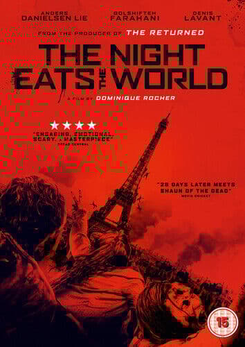 The Night Eats The World DVD (2018) Anders Danielsen Lie, Rocher (DIR) Cert 15 Pre-Owned Region 2