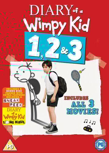 Diary Of A Wimpy Kid 1, 2 & 3 DVD (2017) Zachary Gordon, Freudenthal (DIR) Cert Pre-Owned Region 2