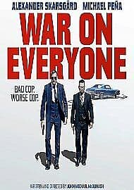 War On Everyone DVD (2017) Alexander Skarsgà¥rd, McDonagh (DIR) Cert 15 Pre-Owned Region 2