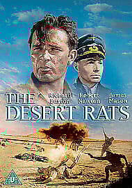 The Desert Rats DVD (2012) Richard Burton, Wise (DIR) Cert U Pre-Owned Region 2