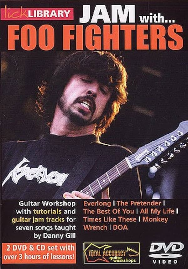 Lick Library: Jam With… Foo Fighters DVD Cert E Pre-Owned Region 2