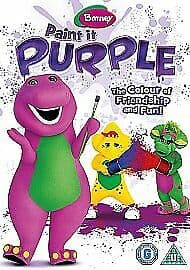 Barney: Paint It Purple DVD (2014) Barney The Dinosaur Cert U Pre-Owned Region 2