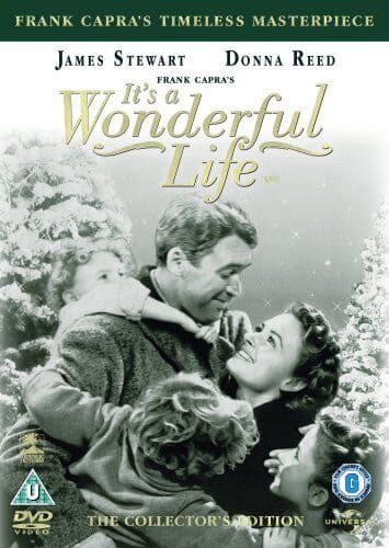 It’s A Wonderful Life DVD (2008) James Stewart, Capra (DIR) Cert U Pre-Owned Region 2