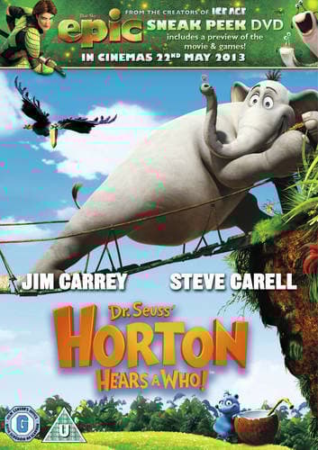 Horton Hears A Who! DVD (2013) Jimmy Hayward Cert U 2 Discs Pre-Owned Region 2