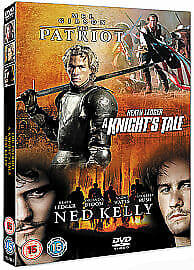The Patriot/A Knight’s Tale/Ned Kelly DVD (2008) Mel Gibson, Emmerich (DIR) Pre-Owned Region 2