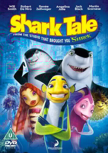 Shark Tale DVD (2005) Bibo Bergeron Cert U Pre-Owned Region 2