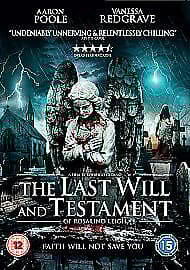 The Last Will And Testament Of Rosalind Leigh DVD (2013) Aaron Poole, Gudiño Pre-Owned Region 2