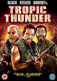 Tropic Thunder DVD (2009) Ben Stiller Cert 15 Pre-Owned Region 2