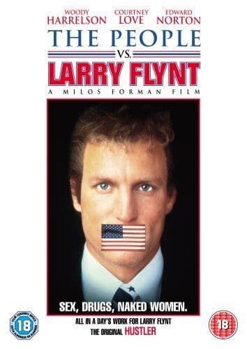 The People Vs Larry Flynt DVD (2007) Woody Harrelson, Forman (DIR) Cert 18 Pre-Owned Region 2