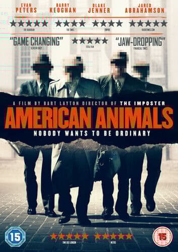 American Animals DVD (2019) Evan Peters, Layton (DIR) Cert 15 Pre-Owned Region 2