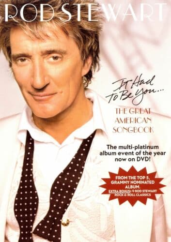 Rod Stewart: It Had To Be You - The Great American Songbook DVD (2014) Rod Pre-Owned Region 2