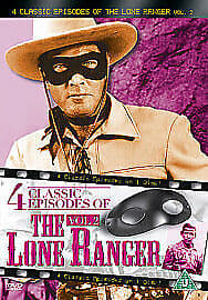 The Lone Ranger: 4 Classic Episodes - Volume 2 DVD (2013) Clayton Moore Cert U Pre-Owned Region 2