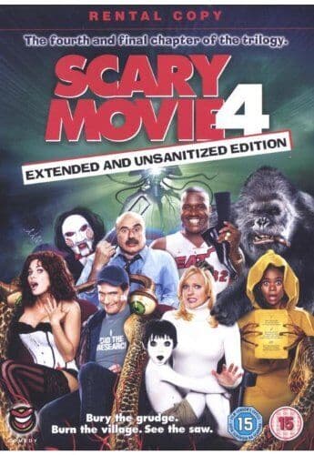 Scary Movie 4 DVD (2006) Anthony Anderson, Zucker (DIR) Cert 15 Pre-Owned Region 2