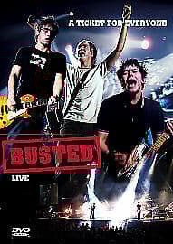 Busted: A Ticket For Everyone - Live DVD (2004) Busted Cert E Pre-Owned Region 2