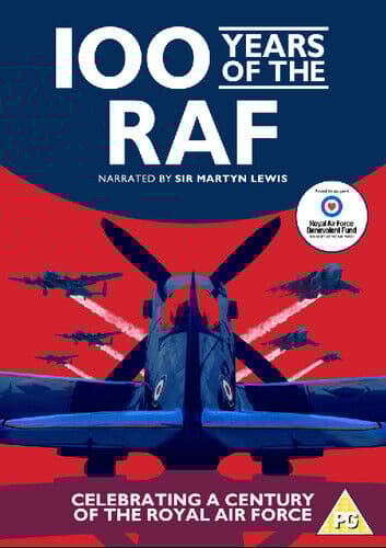 100 Years Of The RAF DVD (2018) Richard Jukes Cert PG Pre-Owned Region 2
