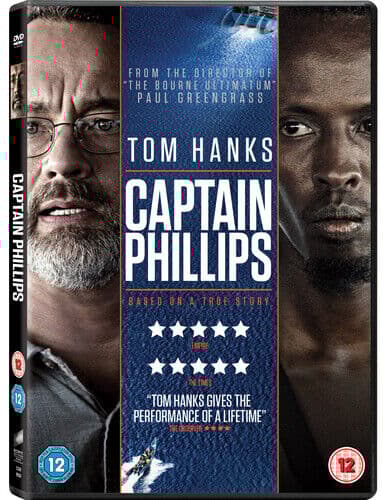 Captain Phillips DVD (2016) Tom Hanks, Greengrass (DIR) Cert 12 Pre-Owned Region 2