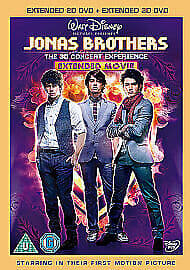 Jonas Brothers: The 3D Concert Experience DVD (2009) Bruce Hendricks Cert U Pre-Owned Region 2