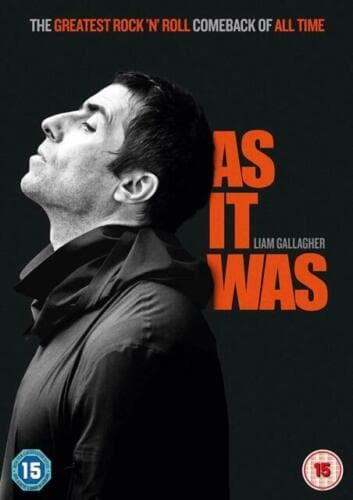 Liam Gallagher: As It Was DVD (2019) Charlie Lightening Cert 15 Pre-Owned Region 2