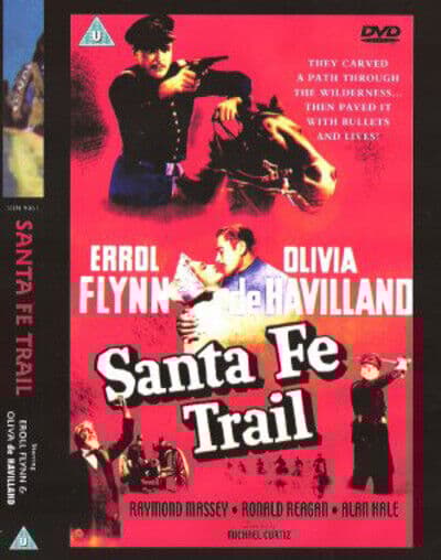Santa Fe Trail DVD Errol Flynn, Curtiz (DIR) Cert U Pre-Owned Region 2