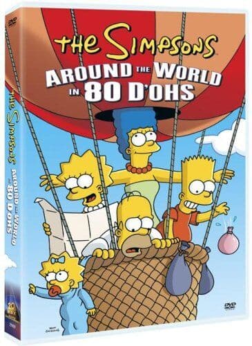 The Simpsons: Around The World In 80 D’ohs! DVD (2005) Matt Groening Cert 12 Pre-Owned Region 2