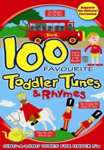 100 Toddler Tunes DVD (2004) Cert E Pre-Owned Region 2